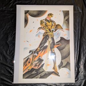 Thony Silas large Marvel Original Art 16.5 x 23.5 in X-Men Cypher